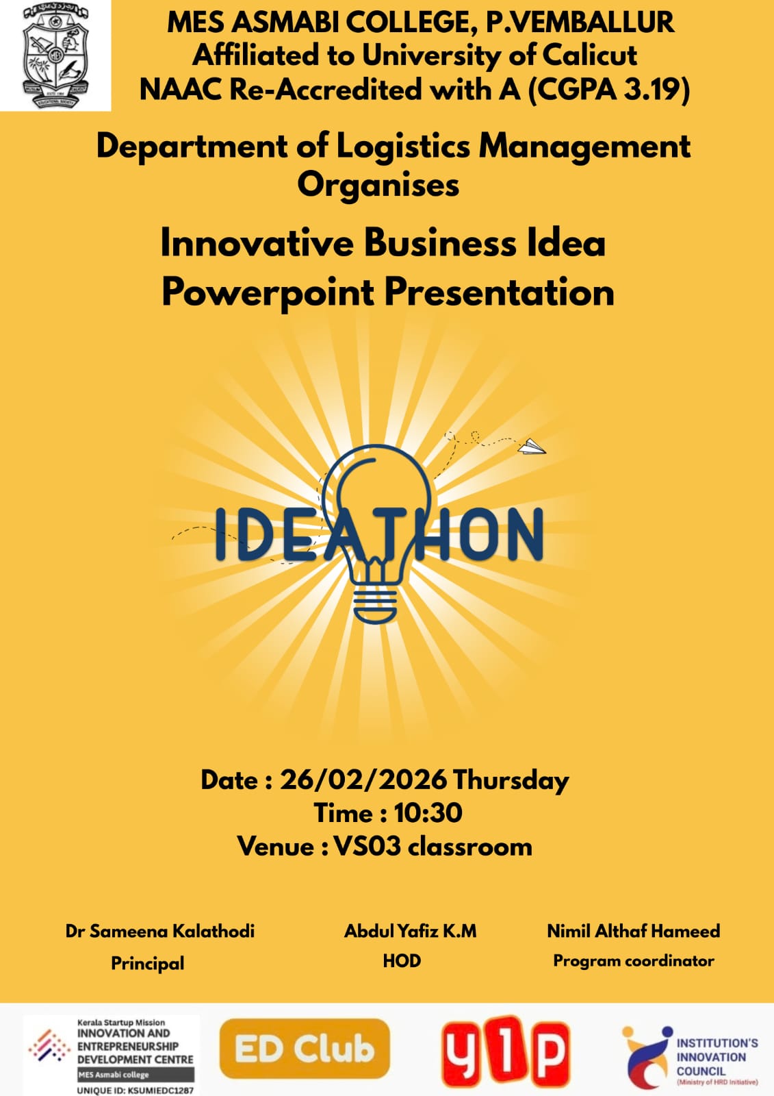 IDEATHON 2025-2026